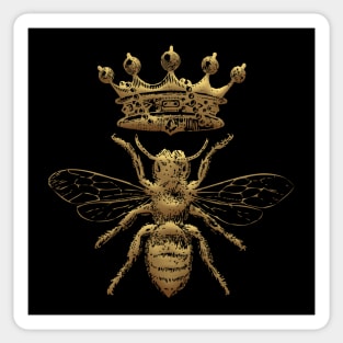 Queen Bee | Gold Queen Bee | Golden Queen Bee | Sticker